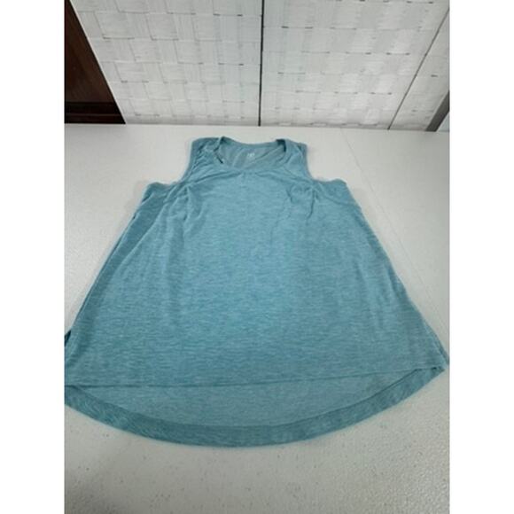 "TITLE NINE" Aqua Blue Tank Top SZ S Women's Runner Jogging Gym Workout Aerobics - Picture 5 of 9